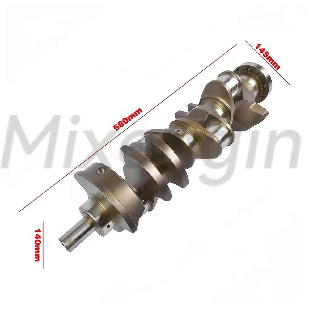Engine Parts Crankshaft Fit N63 S63 4.4 V8 GAS DOHC For 08-23 BMW 550i 650i 750i 850i X5 X6 X7 Albana B5 B6 B7 4.4T 11217620981