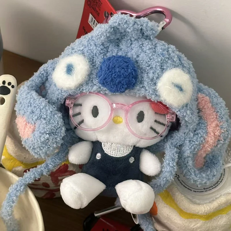 サンリオ ハローキティ ぬいぐるみ キーホルダー ペンダント スクールバッグ用 人形 かわいい漫画 コインパース キーチェーン 女の子 ギフト アクセサリー 装飾品