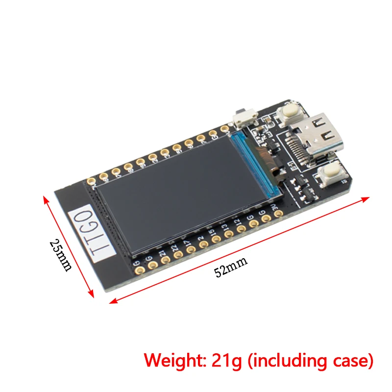 TTGO T-Display CH9102F ESP32 Development Board 1.14 inch LCD Screen WiFi Bluetooth Module 4MB /16MB Flash Type-C For Arduino