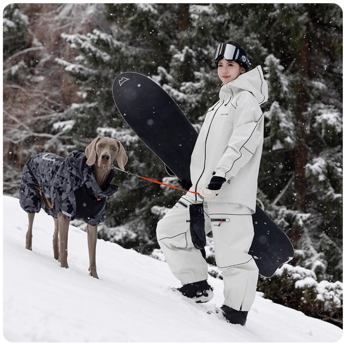 RAWRWAR 2025 Men Women Hardshell Ski Suit Set 3L Waterproof Windproof Unisex Snowboard & Alpine Gear for Winter Outdoor Sports
