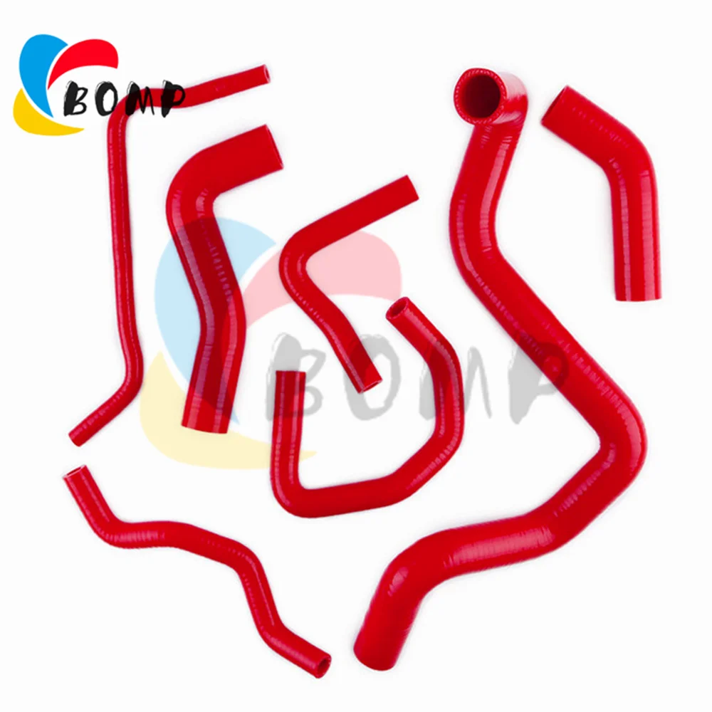 

For VW Golf MK4/ Bora/ Jetta 1.8T AUM AUQ Silicone Radiator Coolant Hose Kits（7pcs）