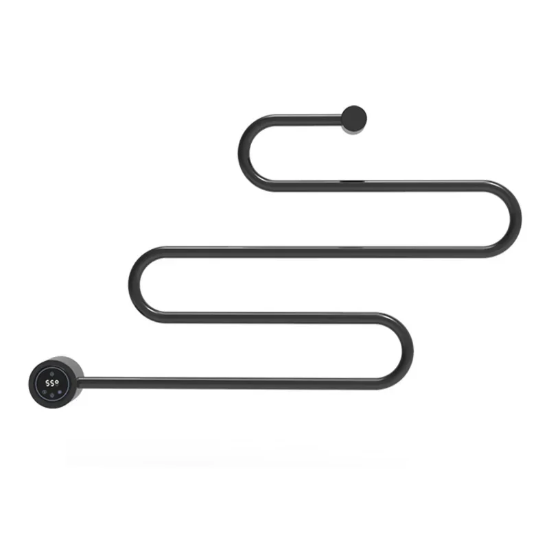 

Intelligent electric towel rack Bath towel rack Carbon fiber drying heating Creative design Sense punching