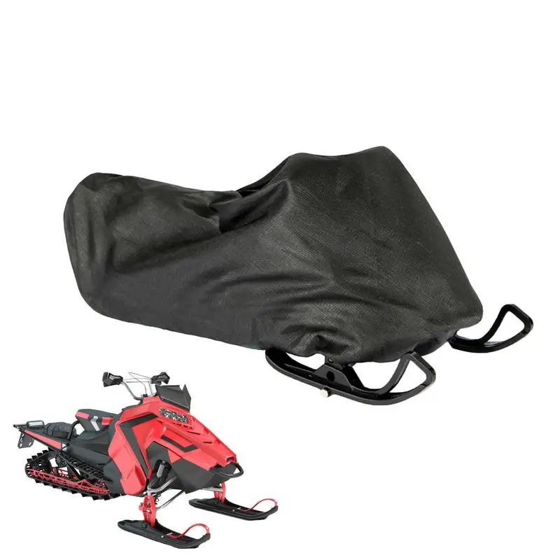 

Snowmobile Storage Cover Waterproof And UV Protection Trailerable Snowmobile Cover Non-scratch Hood Liner & Elastic Cord