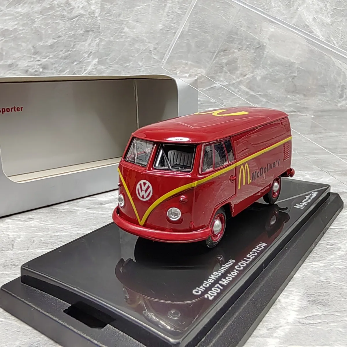 1:64 Volkswagen T1 Coca-cola Mcdonalds Diecast Van Model