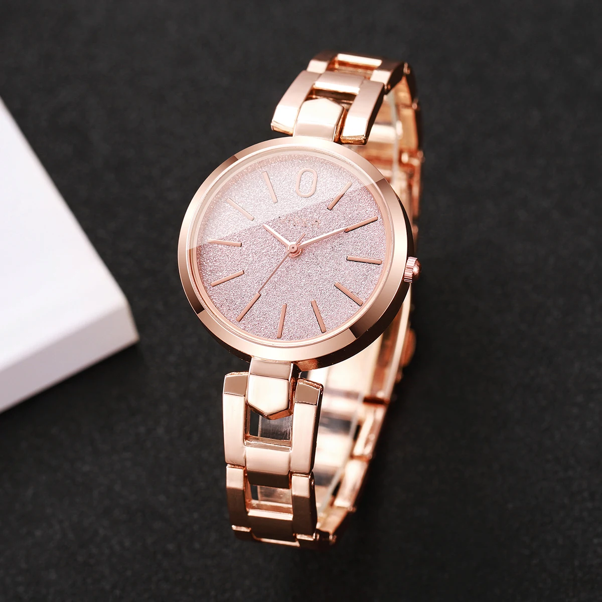 

Elegant Women Watches Fashion Starry Sky Dial Ladies Quartz Wristwatch Clock Reloj Mujer (Without Box)