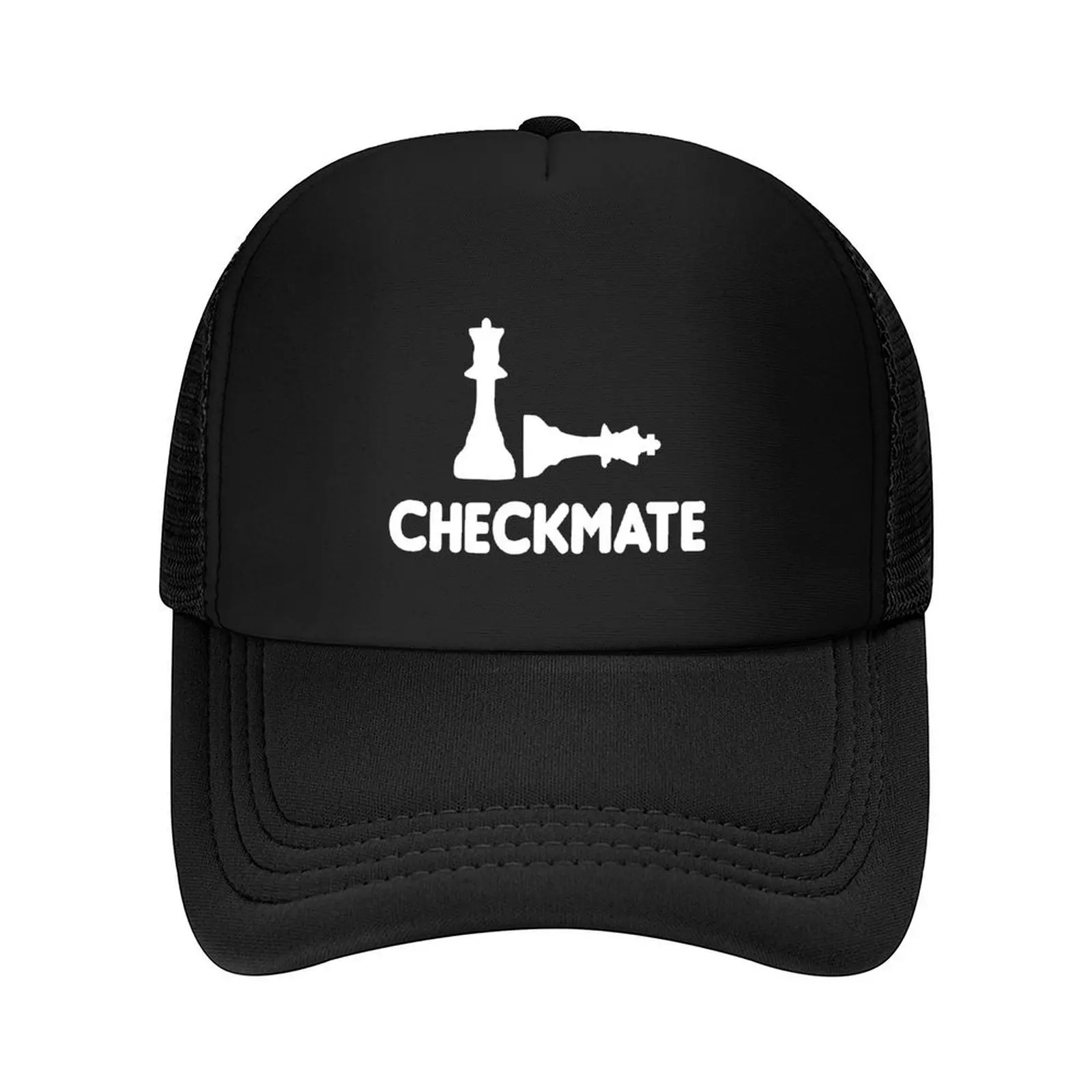 

Checkmate chess Baseball Cap Unique hats Hat Luxury Brand Military Tactical Cap Fashion Beach Caps For Women Men's