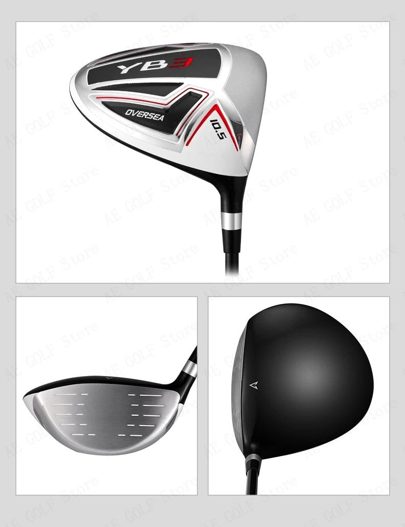 PGM右利きゴルフクラブバッグ付きコンプリートセット、メンズ