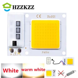 1Pcs Led Cob F4054 Chip Cho 220 Module Bóng Đèn Led 220V Addressable Ws2812 Đèn Led Chiếu Điểm Chip puces Led Trắng Ấm