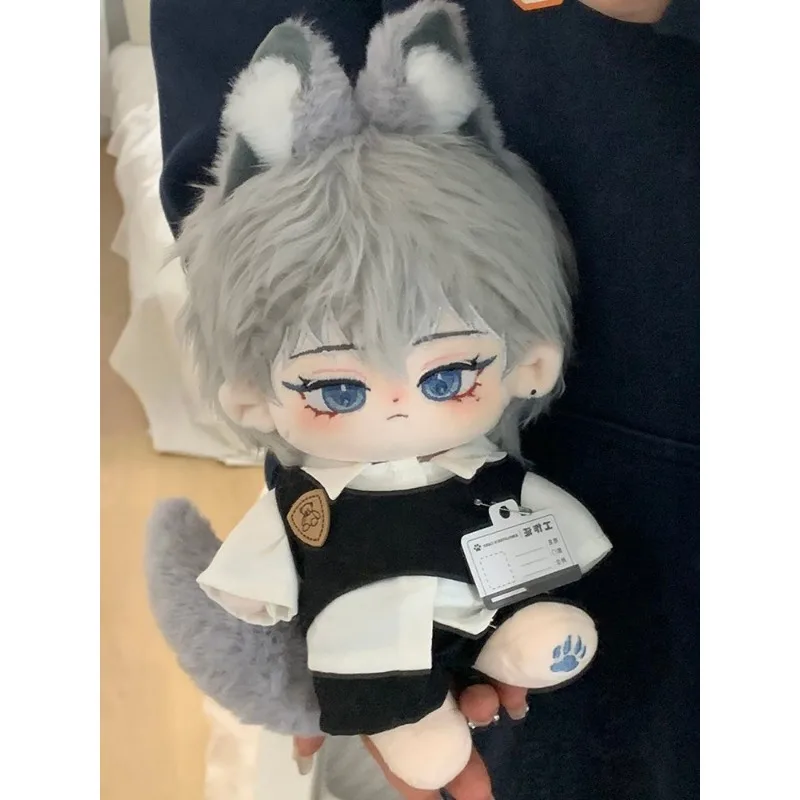 Killua Zoldyck hunter× Hunter muñeca de peluche de cuerpo desnudo de 20cm, juguetes de peluche suave