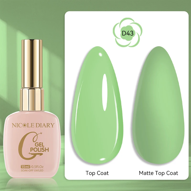 NICOLE DIARY 15ML Nagel-Prep Dehydrator Säurefreier Primer Gel Soak-Off UV Nagellack Langanhaltend Lufttrocknend für Gel-Lack Maniküre