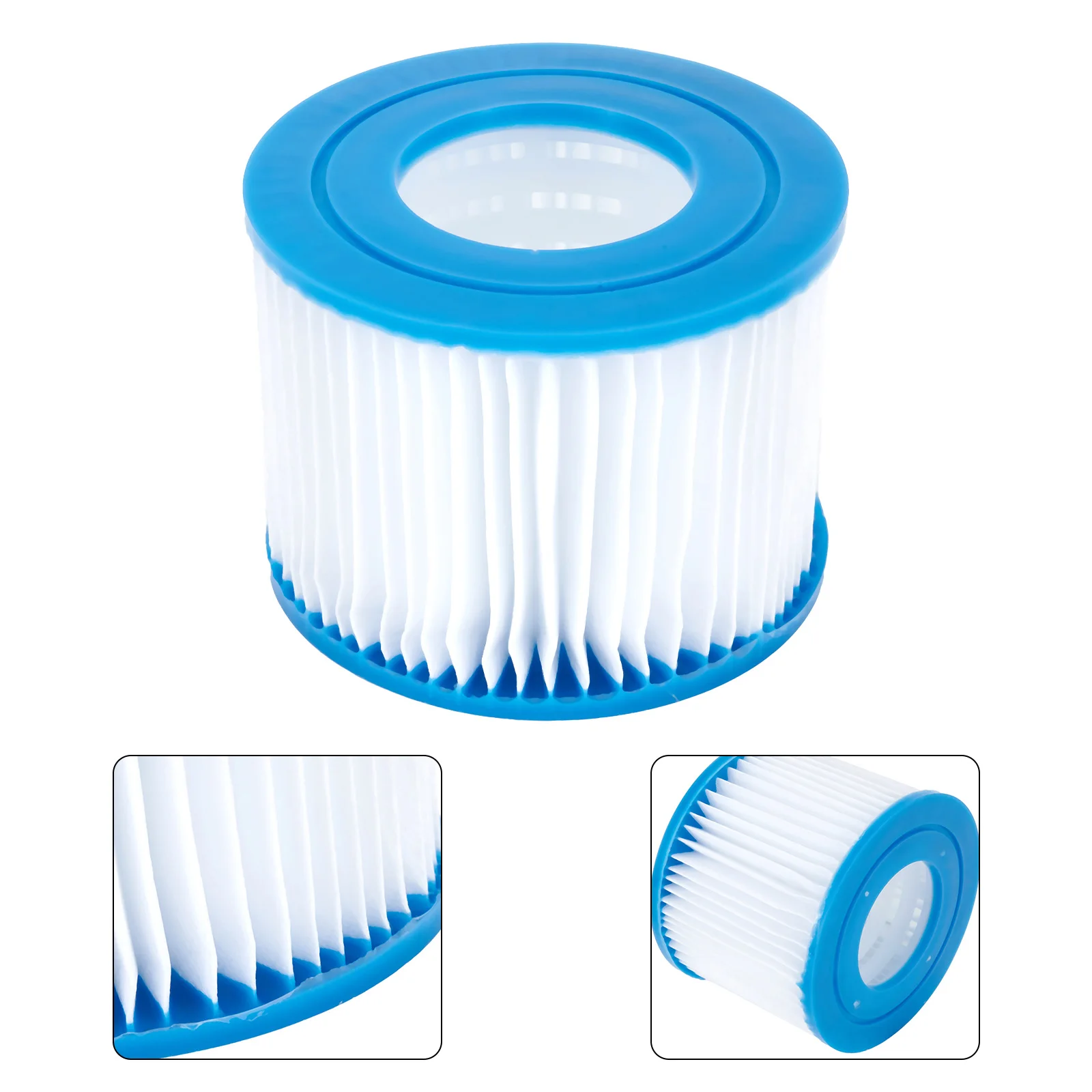 1pcs Replacement Swimming Pool Filter Fit for Bestway Flowclear Size VI Filter Cartridge Lay-Z-Spa - Miami Vegas Palm Springs