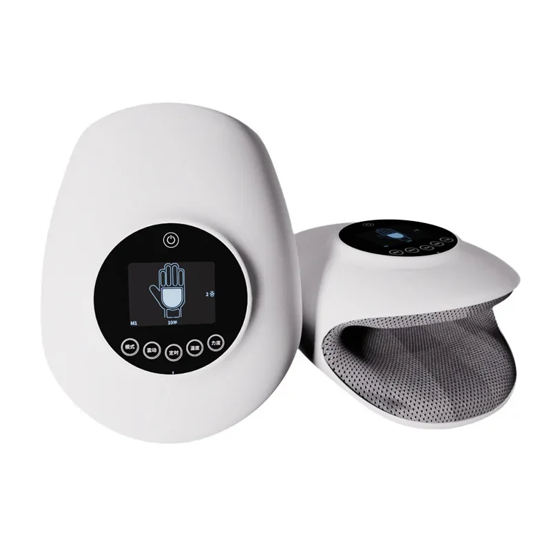 

LCD digital display finger palm massager special joint acupoints hot compress home massager