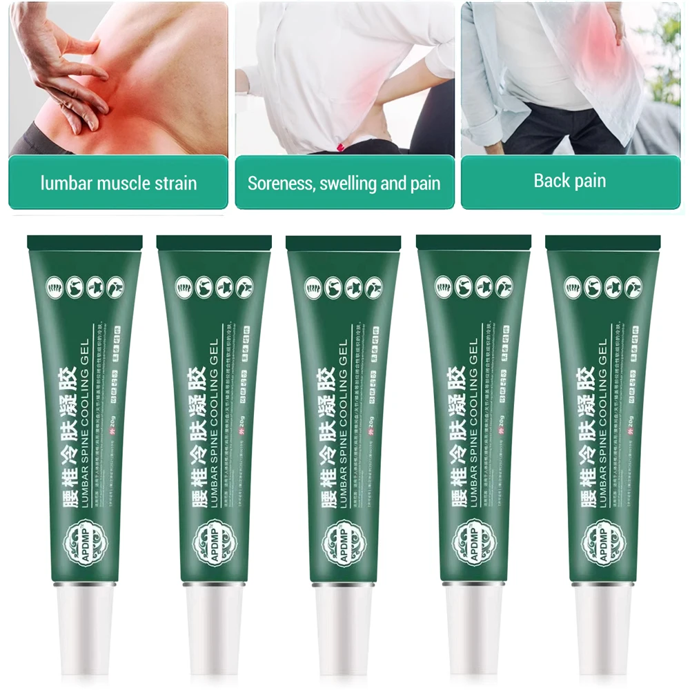 100 г гель для холодного компресса поясничного отдела позвоночника для растяжения мышц, спины, плеч, суставов, отеков, поясничного диска, крем-мазь для холодного компресса