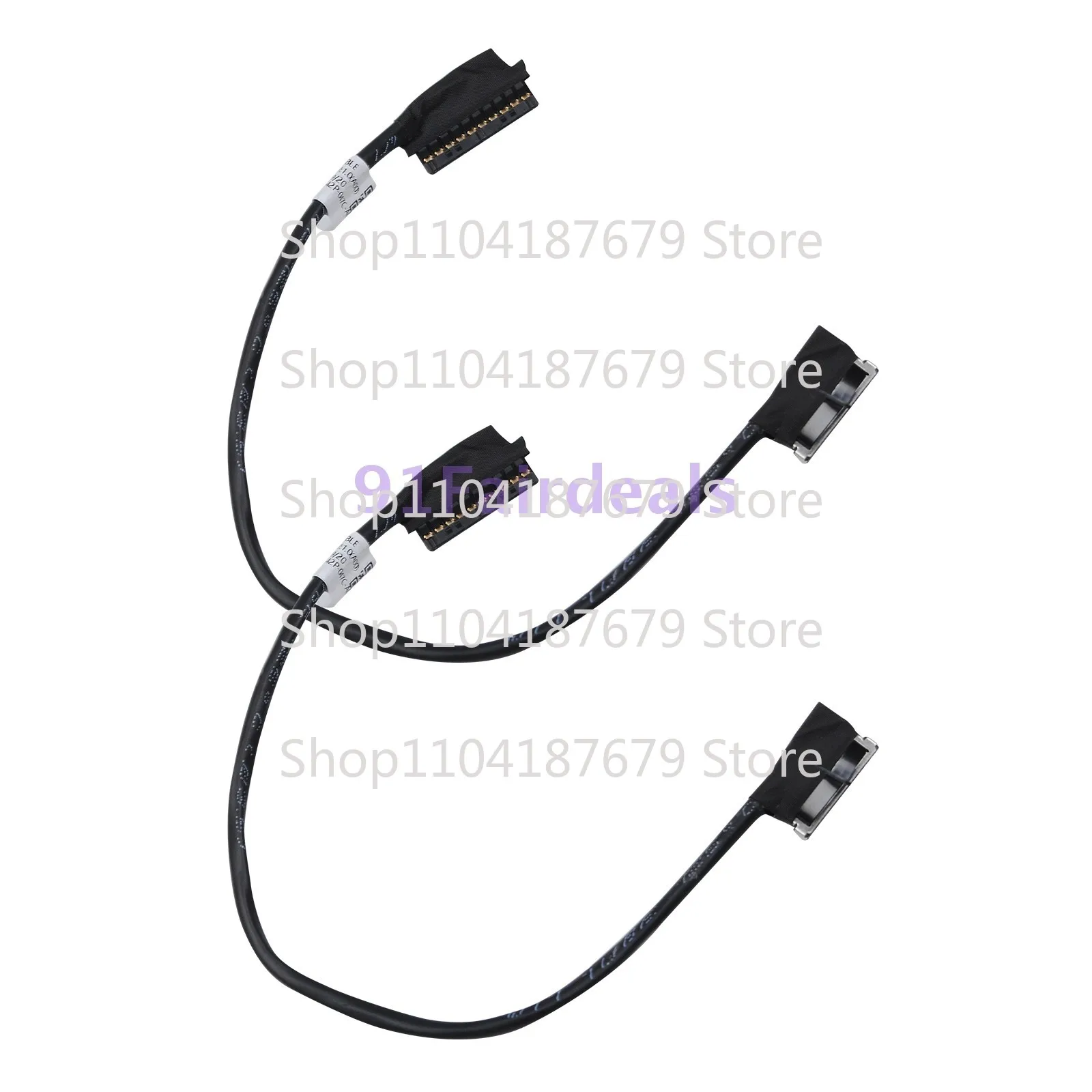 2pcs Battery Cable VVFNX For Dell Latitude 7400 E7400 EDC40 DC02003AW00 0VVFNX