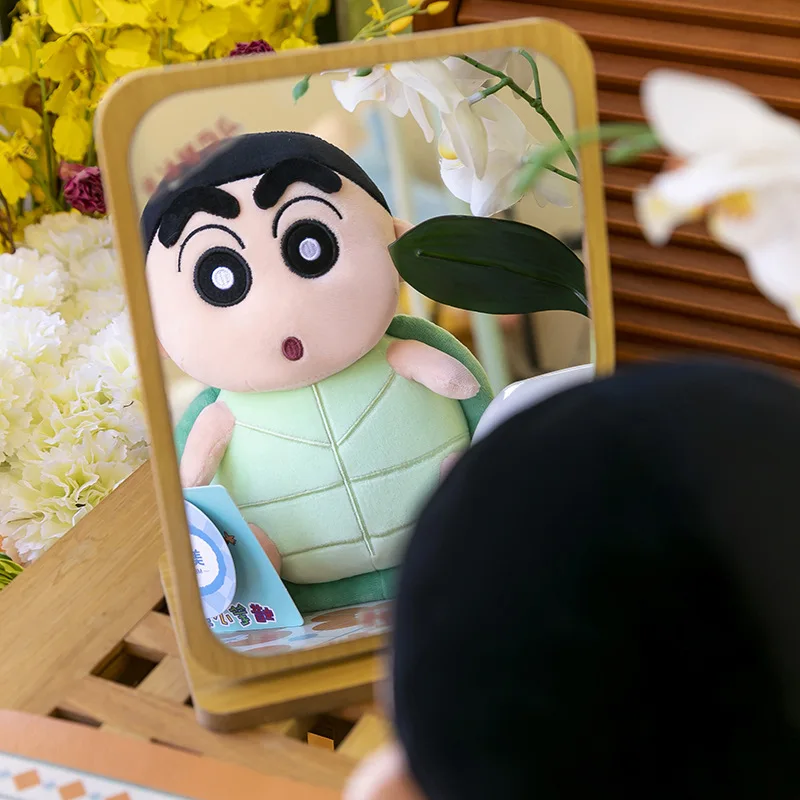 귀여운 짱구 인형 짱구 봉제 인형 귀여운 거북이 부드러운 아기 수면 친구 생일 크리스마스 선물 어린이 소녀용