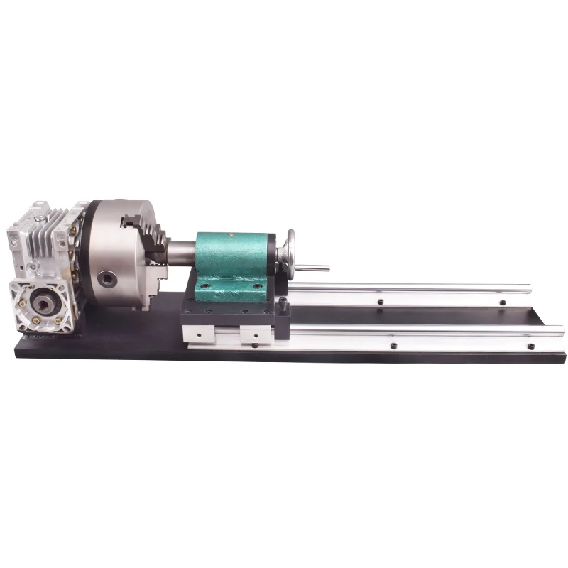 LIHAN Rotation Axis 4th Axis Rotary Table 3-jaw Chuck Turntable Cnc Rotary Axis For CNC Router Woodworking Engraving