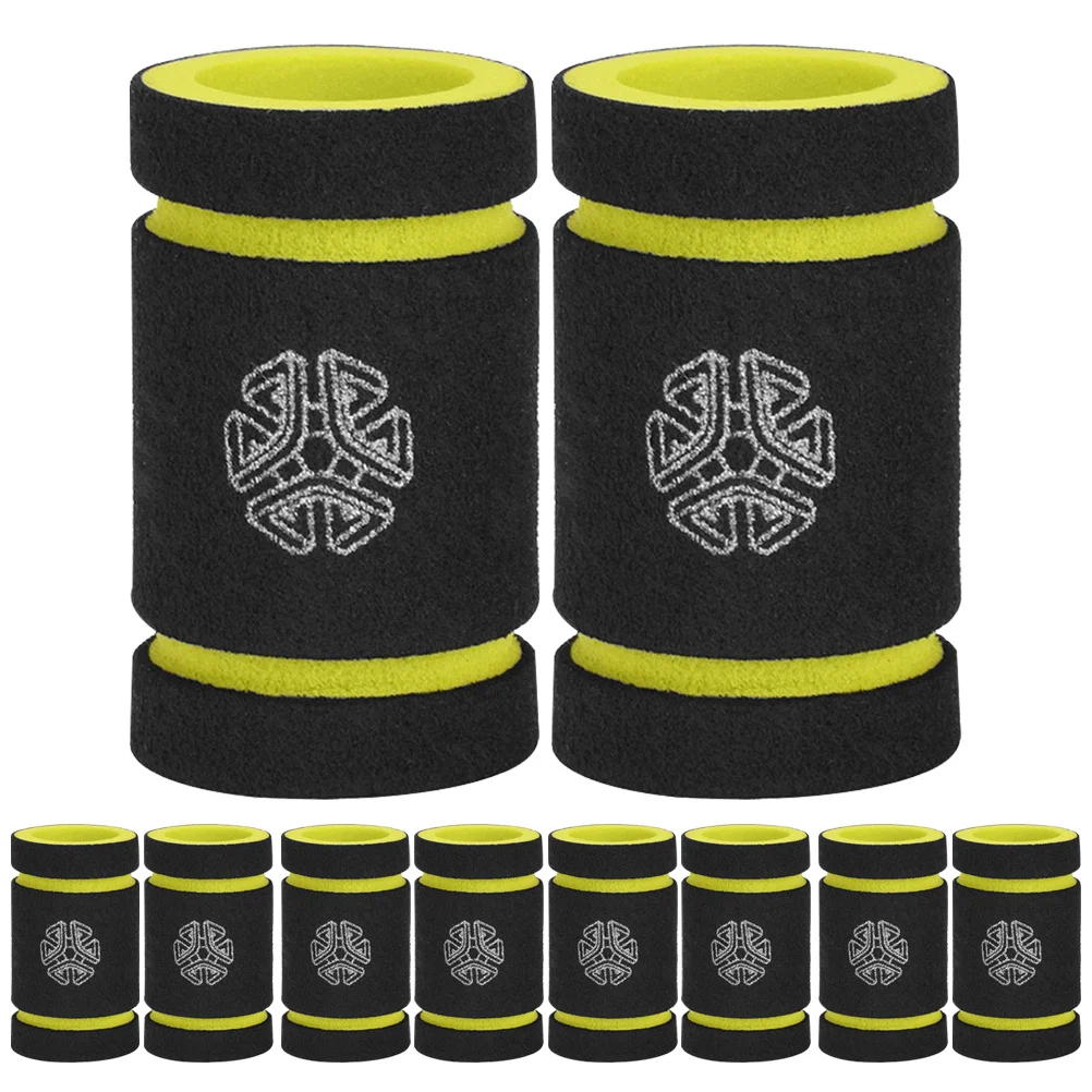 

10 шт., удобный чехол для татуировки, мягкая губка, защита для ручки, нескользящая, впитывающая пот, легкий, легко носить с собой, набор