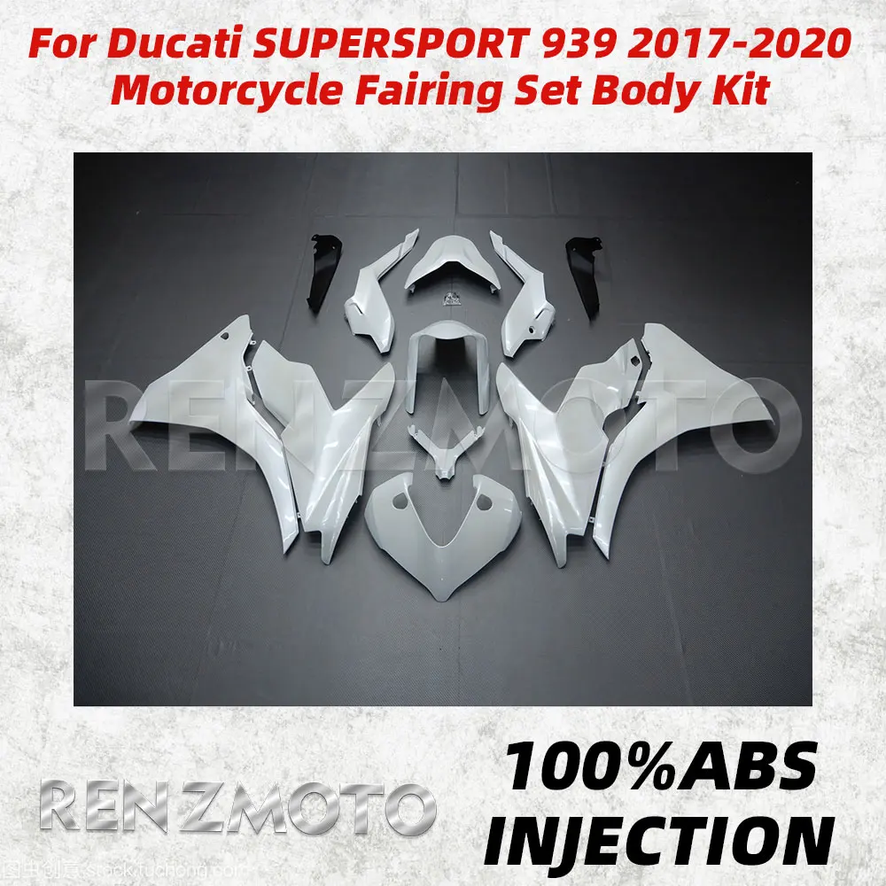 

For Ducati SUPERSPORT 939 2017-2020 Motorcycle Fairings Kit Fit Custom Bodywork Set New ABS Injection Full Mold 102a
