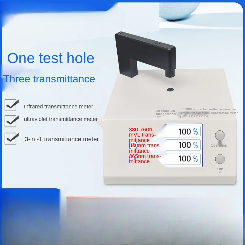 Ls108h Optical Transmittance Measuring Instrument/Infrared Transmittance Testing/Detection Ls183/163