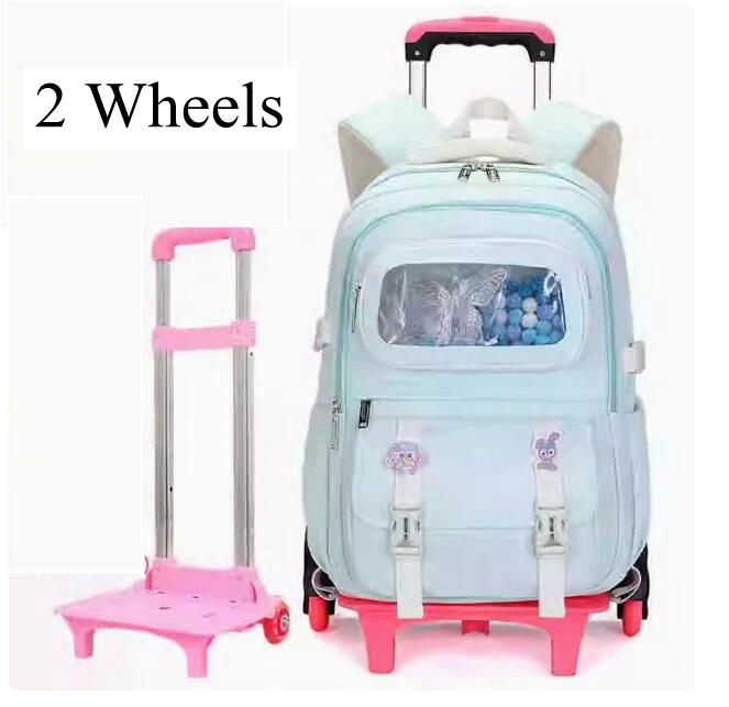Mochila escolar con ruedas para niñas, mochilas escolares con ruedas para niñas, mochila escolar con ruedas para niñas, mochila escolar con ruedas