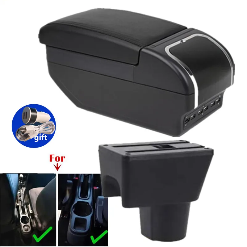 Für Renault Duster Armlehne für Nissan Terrano 3 Renault Duster Oroc Auto-Armlehnenbox 2012-2018 Aufbewahrungsbox Teile Auto-Zubehör