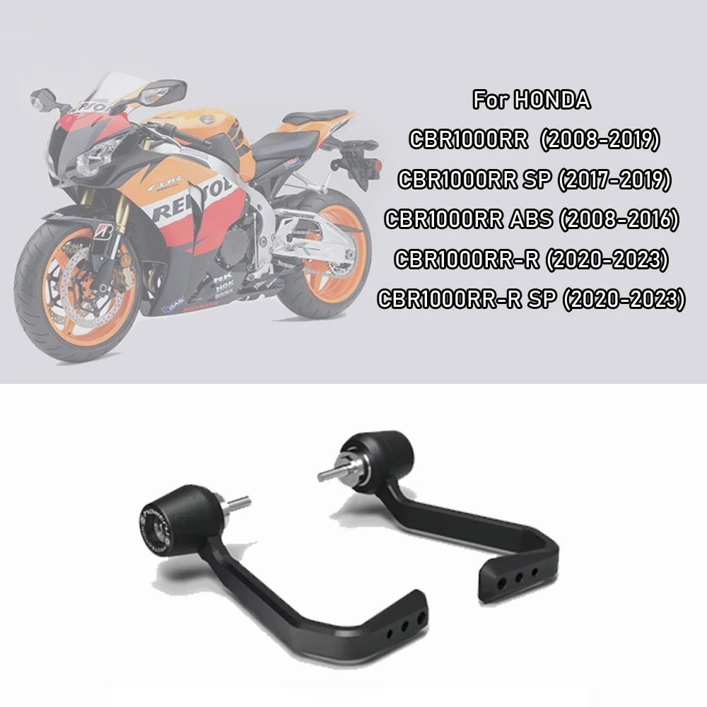 

Motorcycle Bar Ends Brake Clutch Lever Protection for HONDA CBR1000RR CBR1000RR-R Fireblade 2008-2023