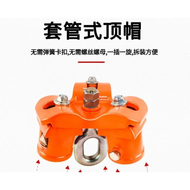 1 Ton Lifting Tripod 2 Ton Hoist Stand Manual Chain Block Scaffold Telescopic Crane Support