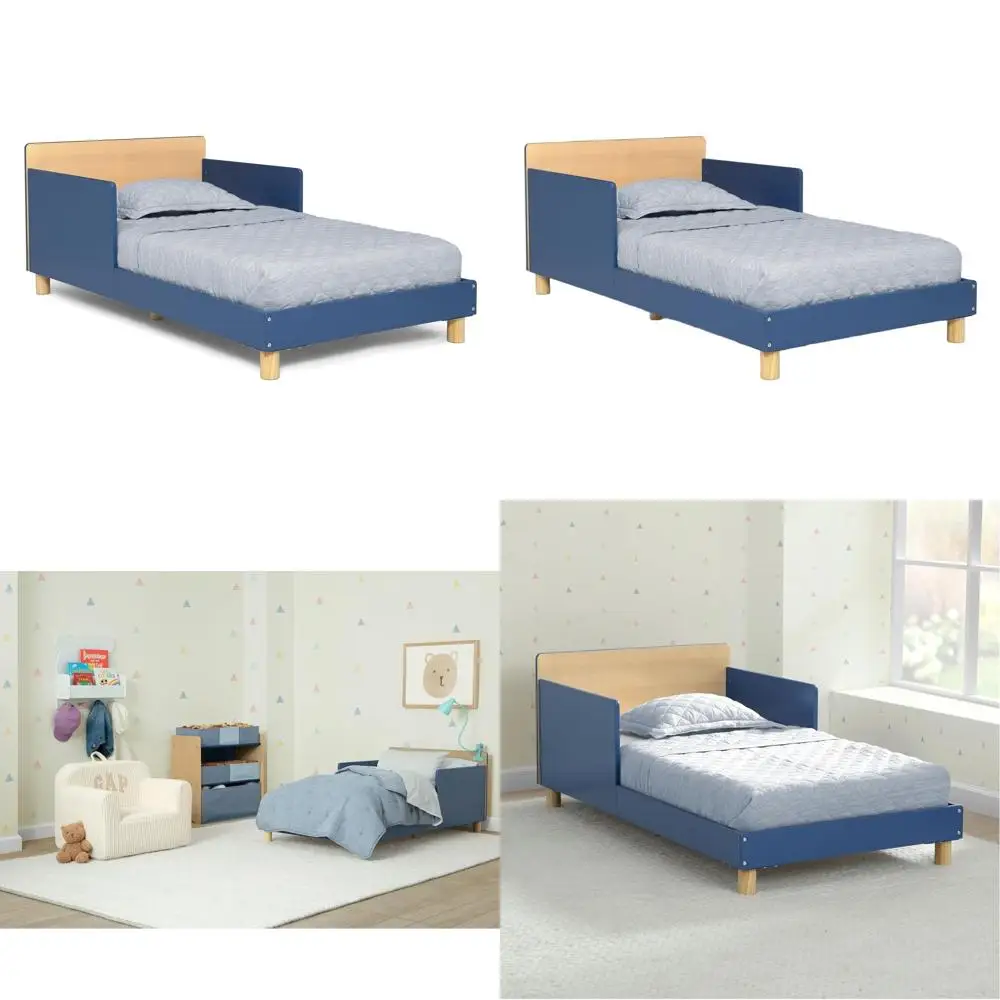 

Двустороннее детское кровать изголовья от Delta Children — индиго синий, Greenguard Gold