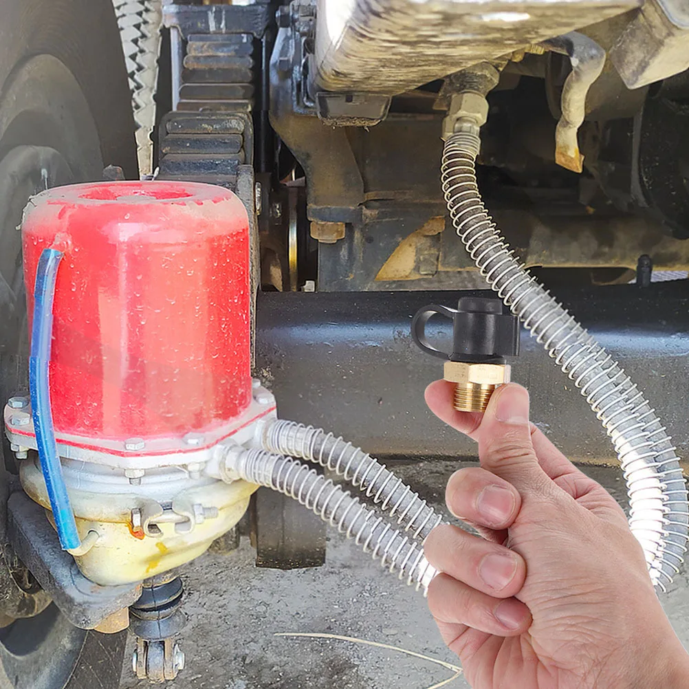 

2 шт. газовый баллон, воздухозаборный шланг, разъем клапана для грузовика, вентиляционный клапан воздушного бака, предохранительный разъем для газовой банки