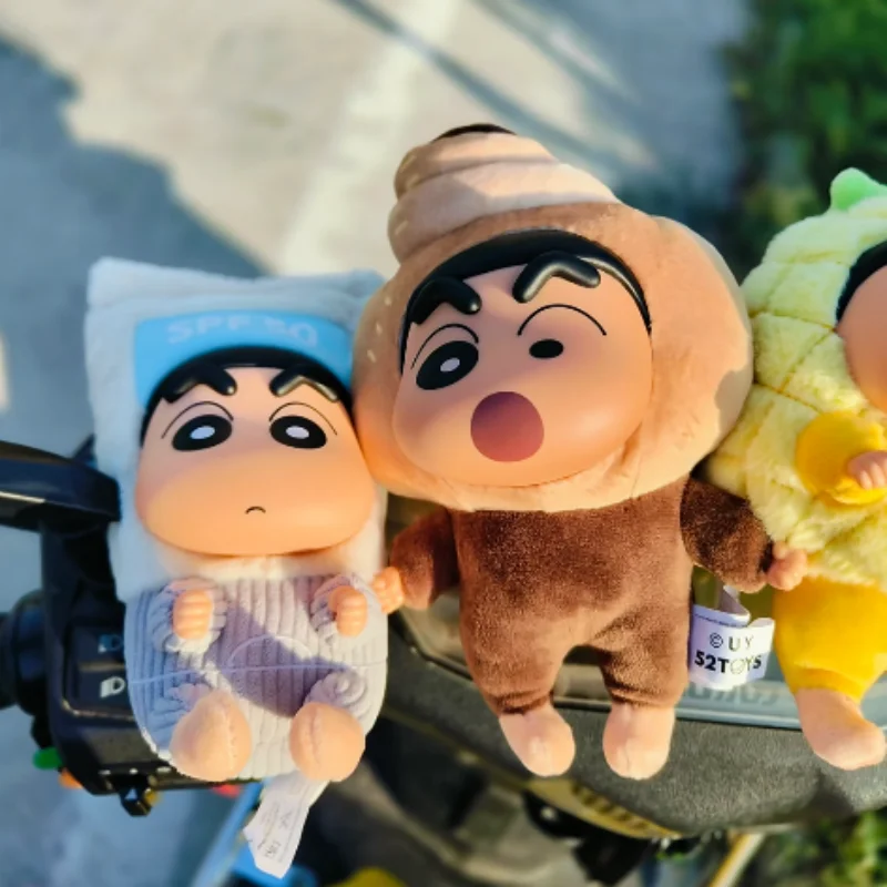 

В наличии карандаш Шин-Чан, серия для праздничной вечеринки, слепая коробка, плюшевая подвеска, загадочная коробка, меняющая цвет, украшение, кукла, милый подарок для ребенка