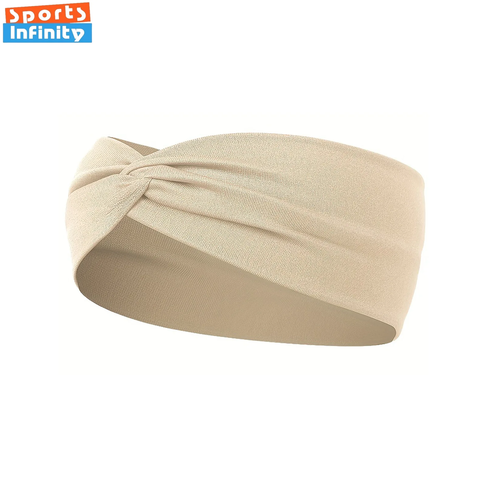 Women's Yoga Sports Elastic Headband - usage example
