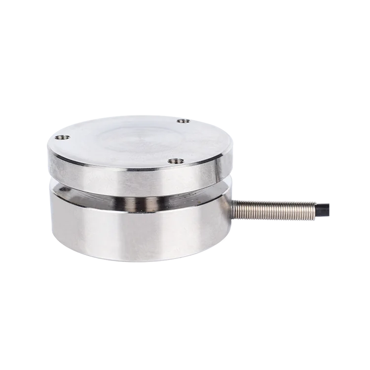 Superior quality compression 10-1000kg force sensor 500kg pancake load cell for industrial press machine