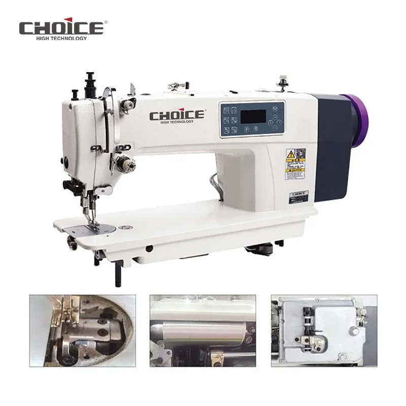 Golden Choice GC-0303S-D4 Computerized Walking Foot Heavy Duty Sewing Machine with Step Moto