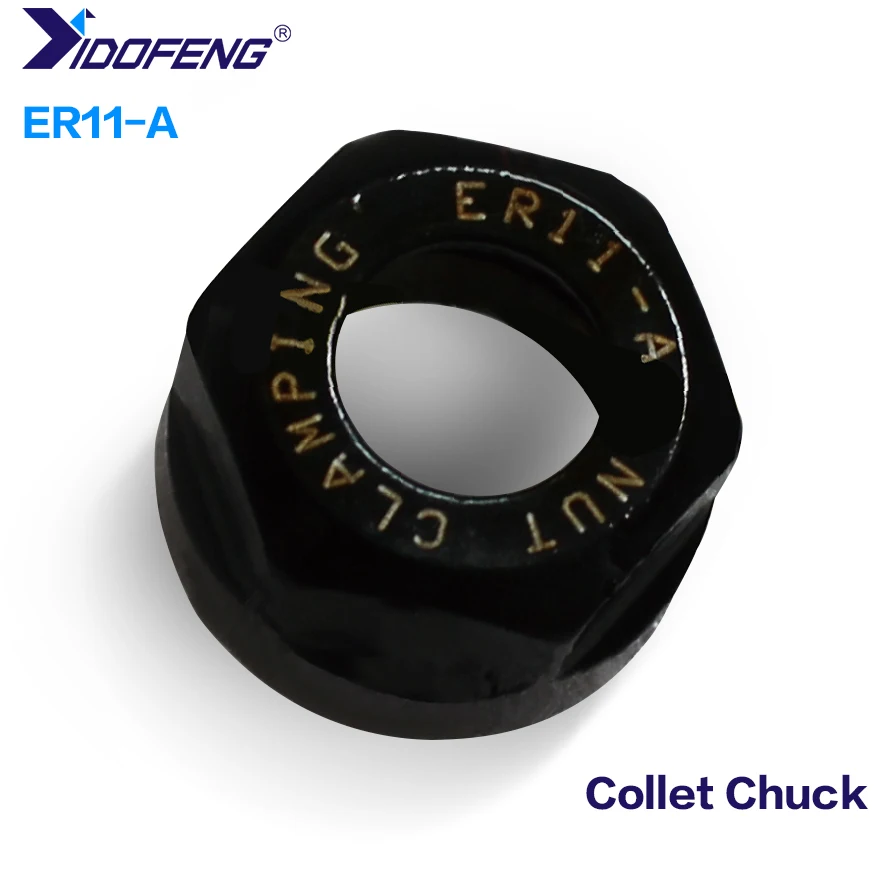 3pcs/lot ER11-A Collet Chuck Nut Clamping Spindle Motor Shaft Extension Rod Spindle Chuck Tool Set