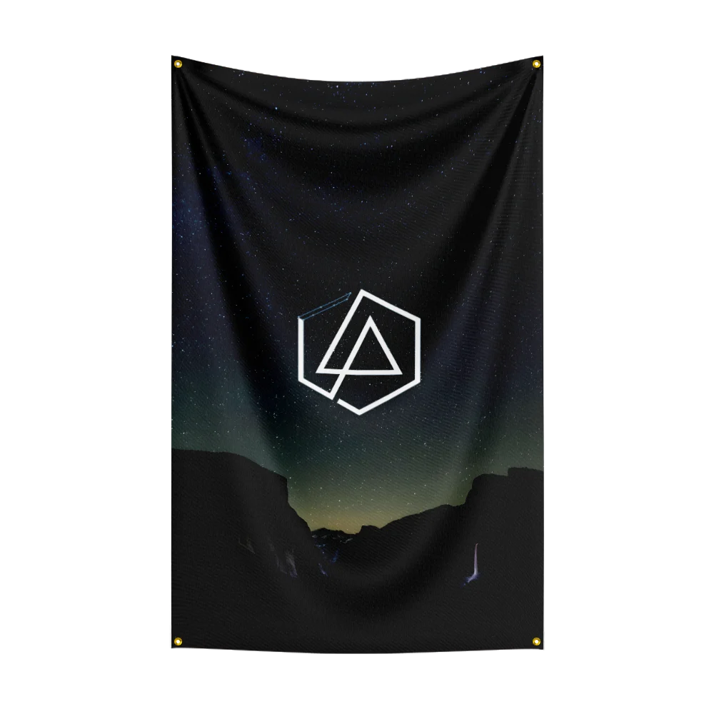 3x5 قدم فرقة الروك الثقيلة L-Linkin-Parks العلم البوليستر الطباعة الرقمية راية لغرفة النوم جدار الفن خارج الباب نسيج ديكورا #5