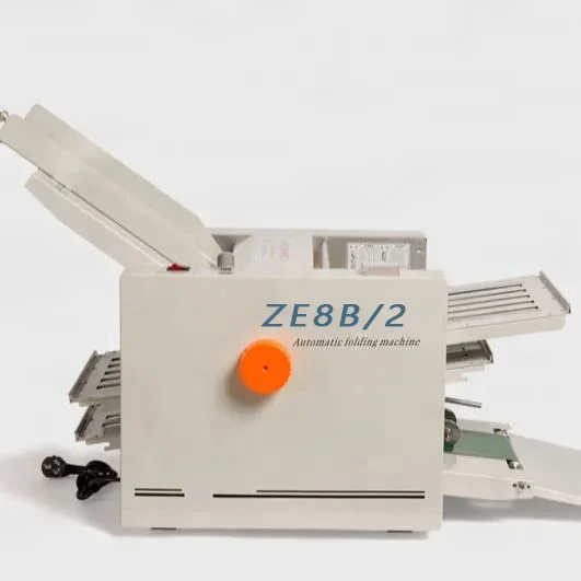 

[JT-ZE-8B/2]CE Standard Multi Paper Folding Machine Cross Desktop Small Brochure With DIY Spare Parts Economic Price