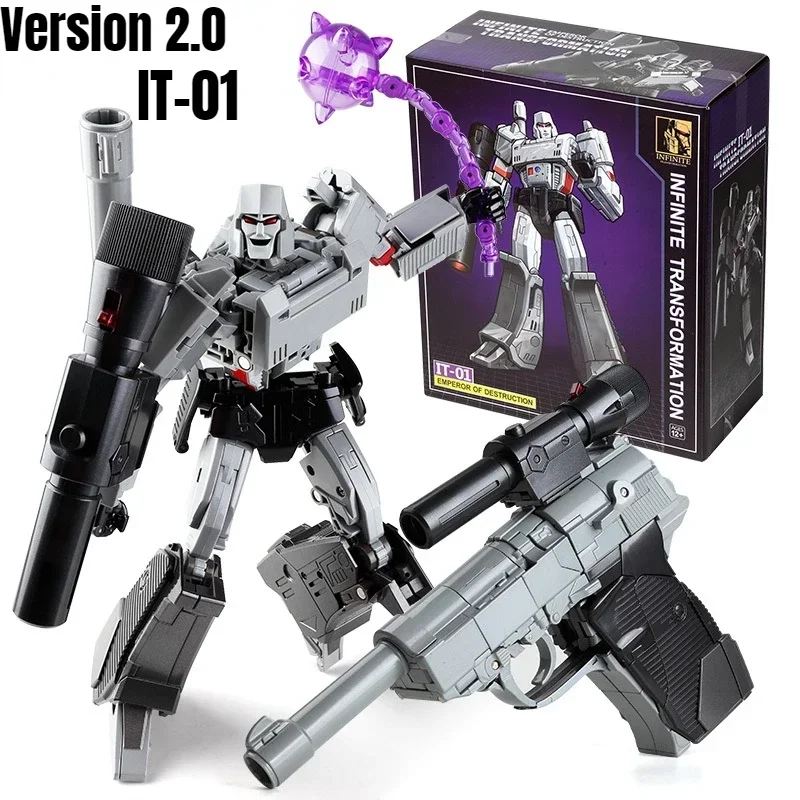 In Stock BMB Transformation G1 IT-01 2.0 MP-36 Emperor of Destruction MP36 IT01 Action Figure Toys Upgraded Version