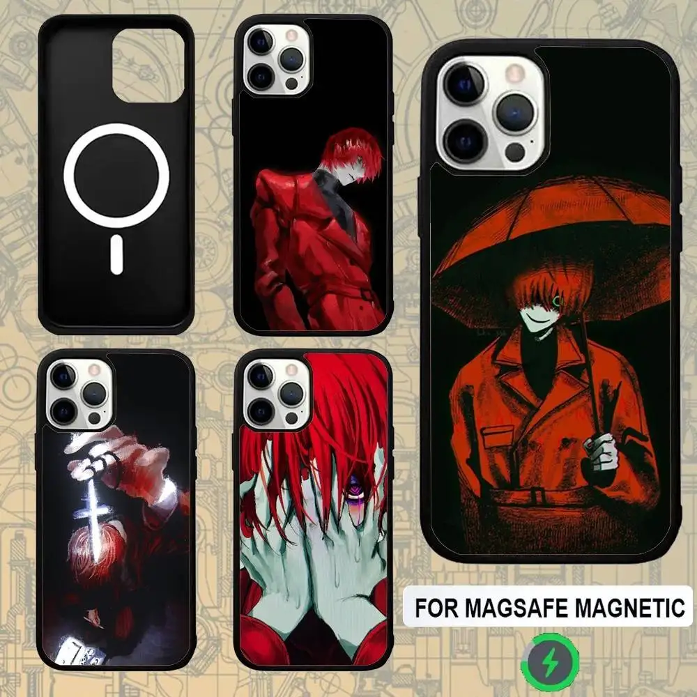 

H-Homicipher Scarletella For Magsafe Wireless Charger Case For iPhone 15,16,17,13,14,11,12,Pro,Max,Plus,E,Air,Mini Magnetic