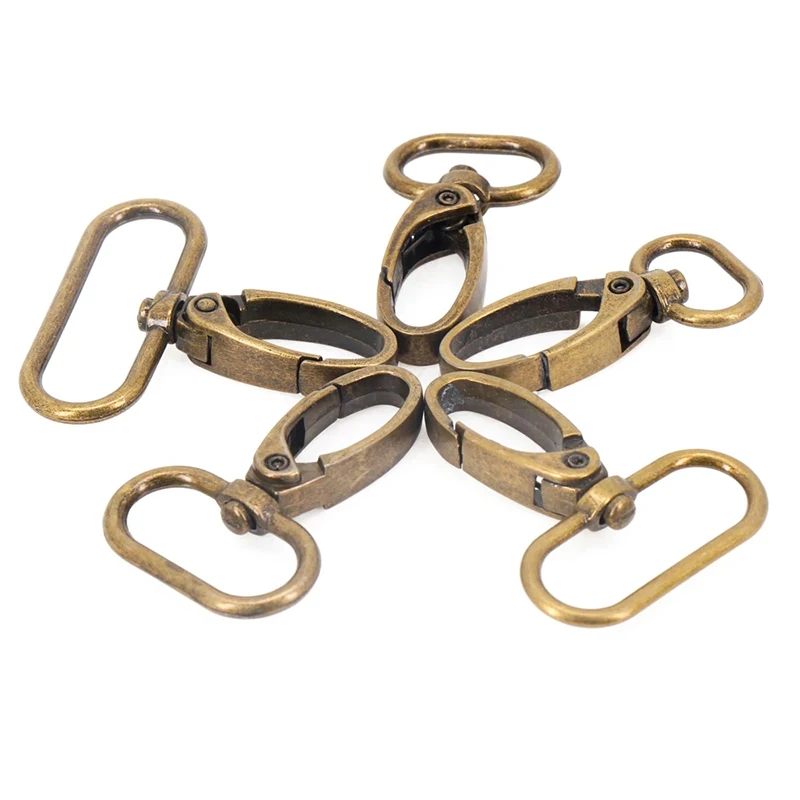 

3Pcs/Pack 32mm Metal Snap Hook Lobster Clasp Collar Carabiner Belt Buckles DIY KeyChain Bag Part Accessories