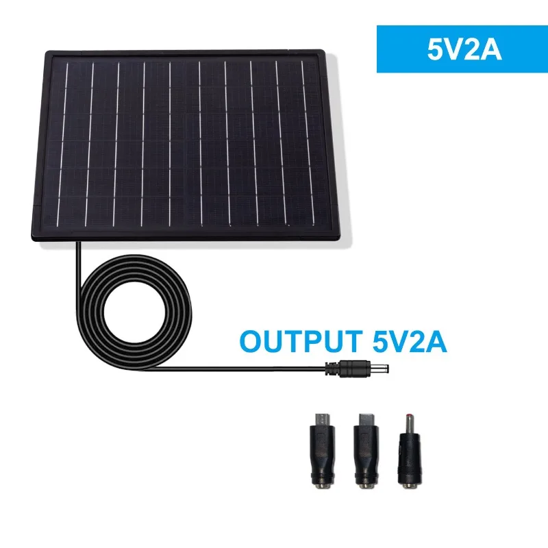 لـ Routeur WIFI 4G Domestique، Camerra Wifi جديد عالي الجودة Panneau Solaire 25 وات 12 فولت، تركيب بطارية D'une 18650