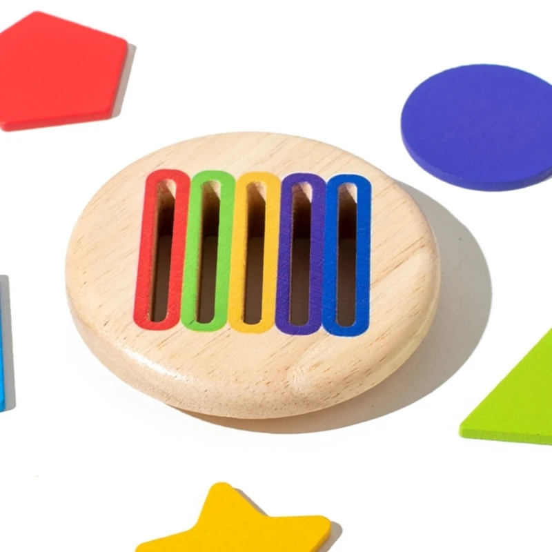 Kids Counting Toy Colorful Discs Educational Toy Fine Motor & Sensory Toy Dropship