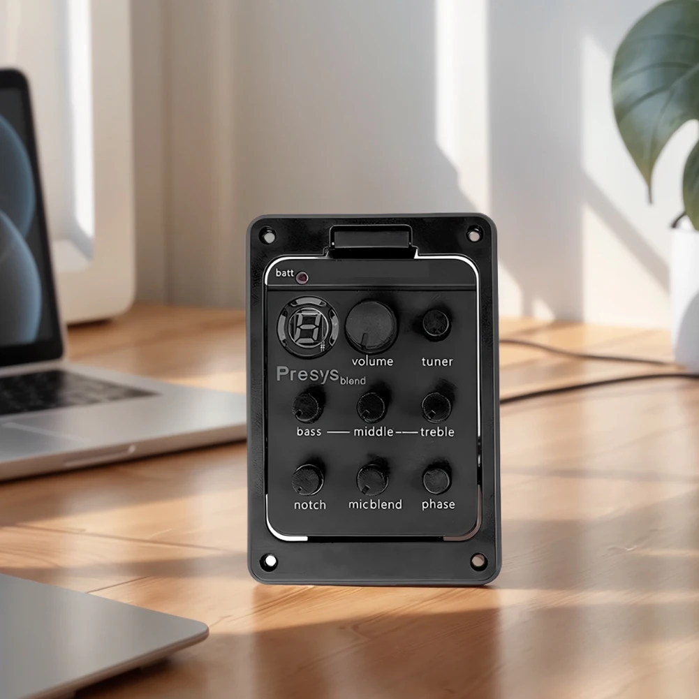 البلاستيك 301 الغيتار Preamp مع موالف Presys EQ التعادل الغيتار Soundhole EQ أجزاء الملحقات