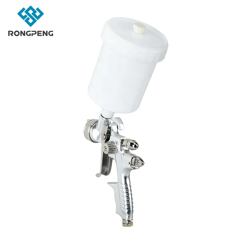 RONGPENG R8802 HVLP Spray Gun portable Pneumatic Paint Spray Gun Power sets R802 R803 with Hose Connectors