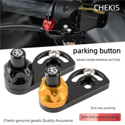 Chekis Genuine Motorcycle Accessories Are Suitable for Yamaha Nmax Turbo Nmax Neo Nmax125/155/160 Brake Handle Parking Button Brake Lever Parking Lock Button Slope Brake Switch Assistant