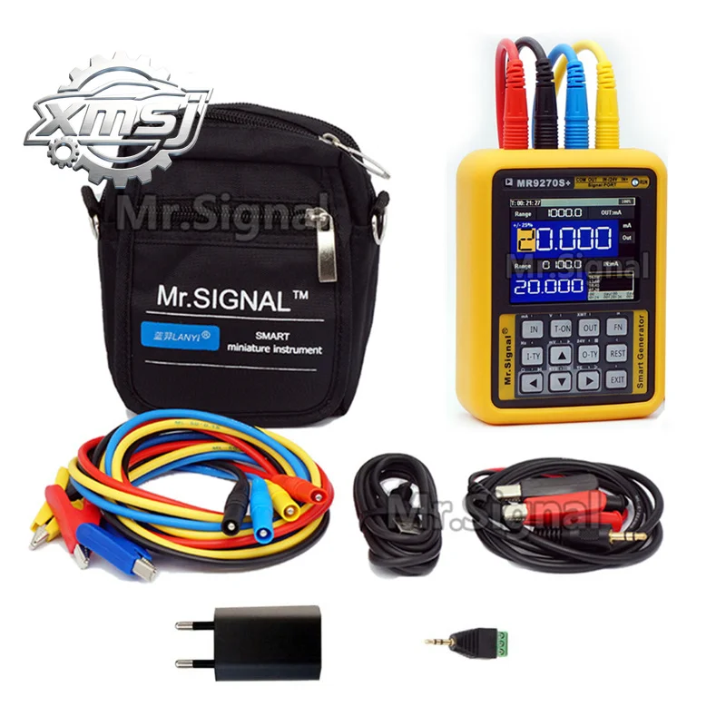 Generador señal MR9270S + 4-20MA, calibra el voltaje actual, transmisor presión termopar PT100, registrador frecuenc