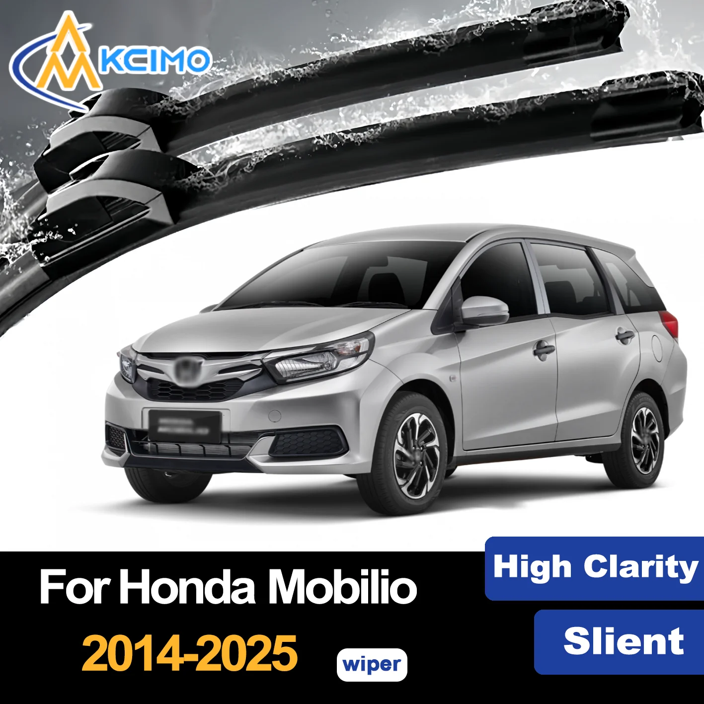 

For Honda Mobilio DD4/5 2014-2025 2015 2016 2017 Premium Front Wiper Blades Car Windscreen Windshield Window Wiper Accessories