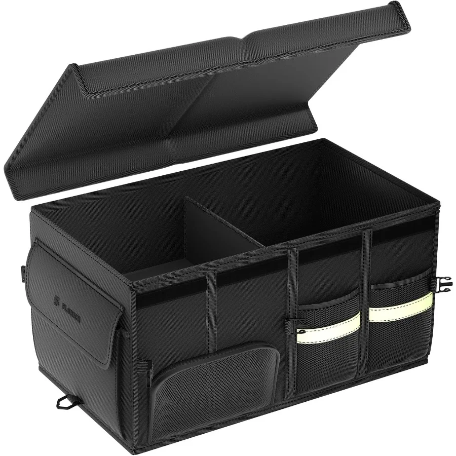 

Органайзер для багажника с дышащим отделением для обуви для внедорожников, водонепроницаемые автомобильные органайзеры, складной большой органайзер для багажника, органайзер на заднее сиденье