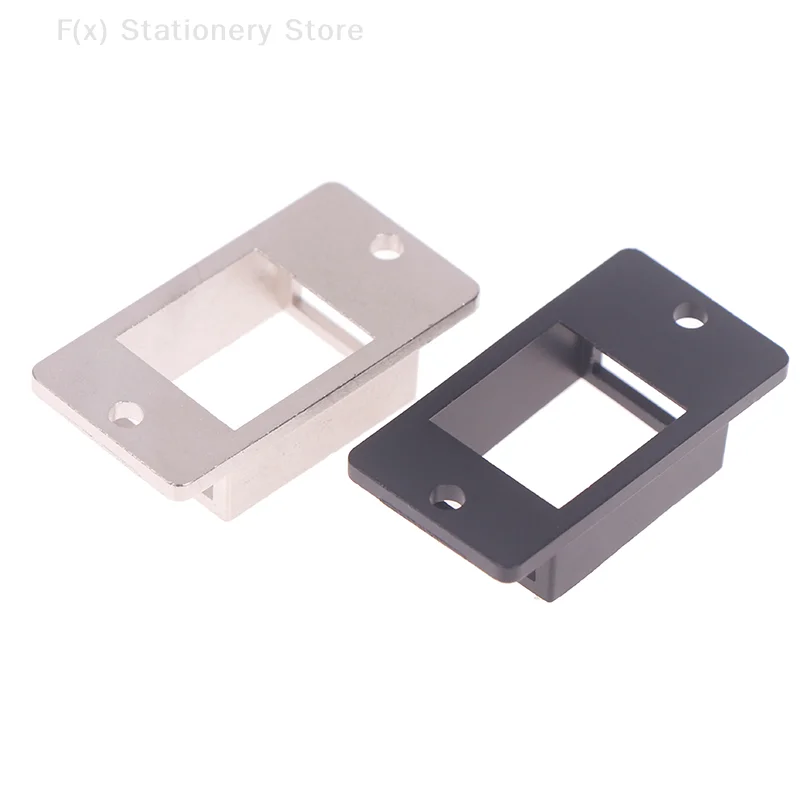 rj45-1-porta-parafuso-de-metal-montagem-em-painel-de-metal-suporte-adaptador-keystone-1-peca-modulo-de-estrutura-de-suporte-vazio-longo