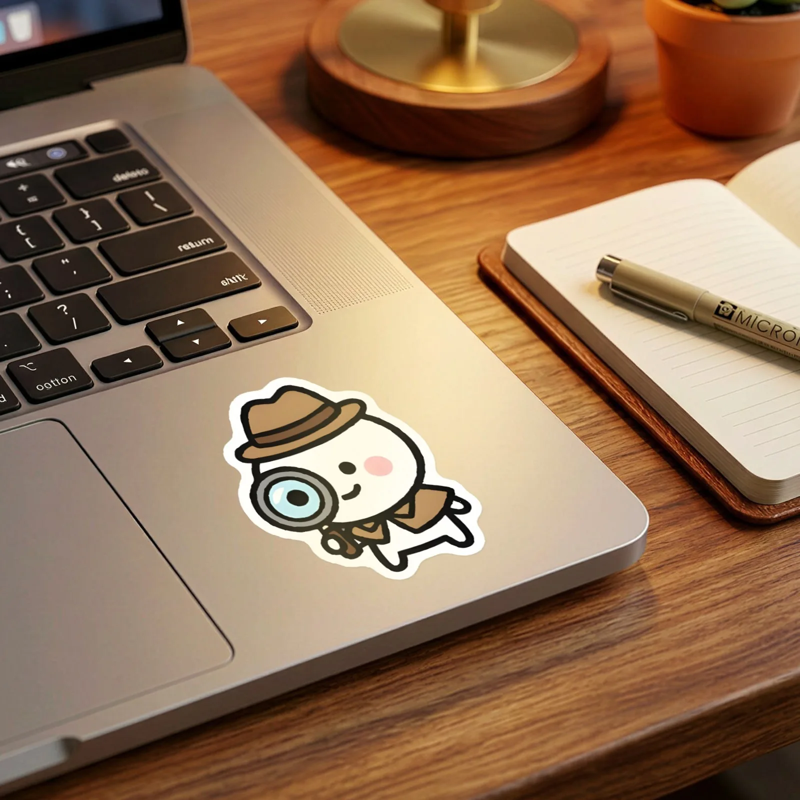 50pcs/bag New Cross-border Simple Soft And Cute Doodle Stickers Of Doudou People Notebook Water Cup And Skateboard Sticker - view 4