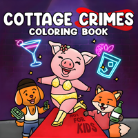 Relaxing Crime Scene Coloring Book for Adults 24 Beautifully Designed Pages Perfect Picture Book Gift for Coloring Enthusiasts